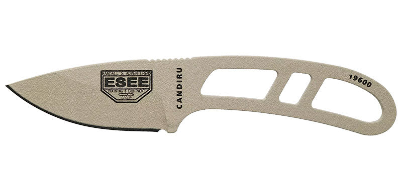 Couteau à lame fixe ESEE Candiru CANDTE acier Carbone lame 51 mm lame drop point