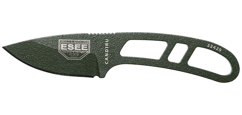 Couteau à lame fixe ESEE Candiru CANBE acier Carbone lame 51 mm lame drop point