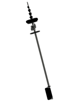 Perche télescopique Olympia Triumph carbone 15 m motorisée configuration plongée