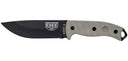 Couteau à lame fixe ESEE ESEE-5 E5PE acier Carbone lame 137 mm lame drop point