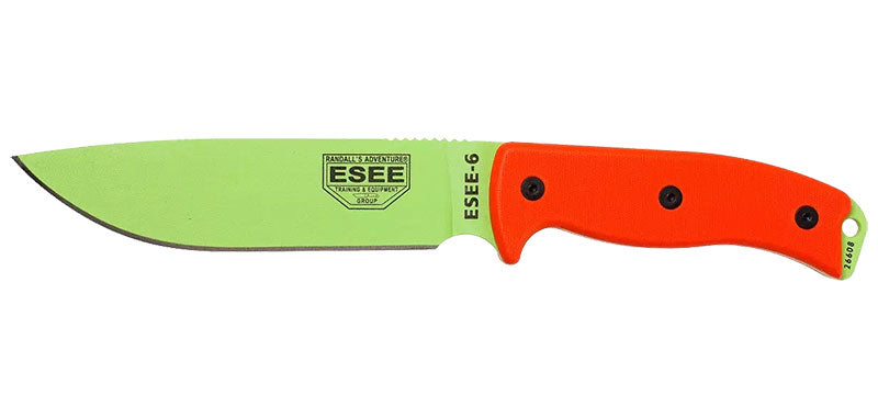 Couteau à lame fixe ESEE ESEE-6 6PVG007 acier Carbone lame 165 mm