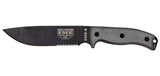 Couteau à lame fixe ESEE ESEE-6 6PB011 acier Carbone lame 165 mm lame drop point