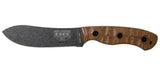 Couteau à lame fixe ESEE ESEE-5 Nessmuk James Gibson acier 1095 Carbon lame 114 mm