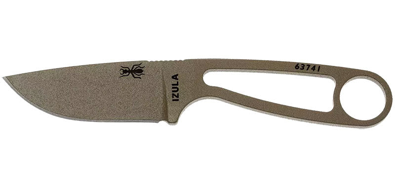 Couteau à lame fixe ESEE Izula IZULADE acier Carbone lame 62 mm lame drop point