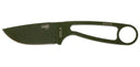 Couteau à lame fixe ESEE Izula IZULAB acier Carbone lame 62 mm lame drop point