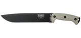 Couteau à lame fixe ESEE Junglas JUNGLASE acier Carbone lame 265 mm