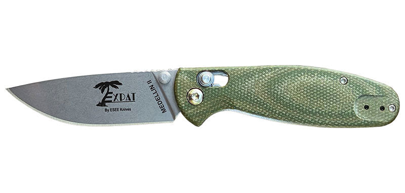 Couteau pliant ESEE Medellin II acier S35VN lame 76 mm lame drop point