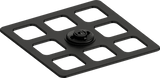 Plaque de base Olympia Triumph Urban Base Plate en aluminium 495 x 495 x 6 mm