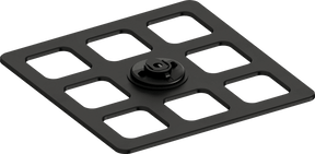 Plaque de base Olympia Triumph Urban Base Plate en aluminium 495 x 495 x 6 mm