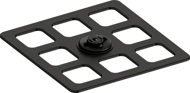Plaque de base Olympia Triumph Urban Base Plate en aluminium 495 x 495 x 6 mm