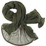 Écharpe filet de dissimulation Mil-Tec Barracuda polyester 190 × 90 cm