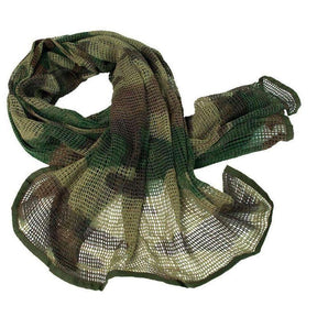 Écharpe filet de dissimulation Mil-Tec Barracuda polyester 190 × 90 cm