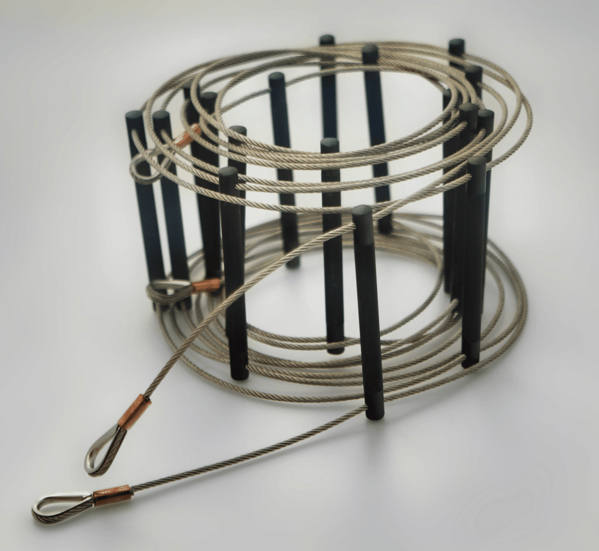 Échelle souple Olympia Triumph Compact Wire Ladder acier inoxydable 155 mm