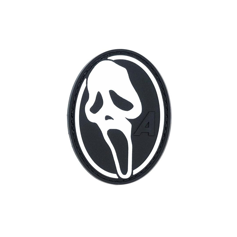 Écusson Arktis Ghostface en PVC phosphorescent visible dans l'obscurité