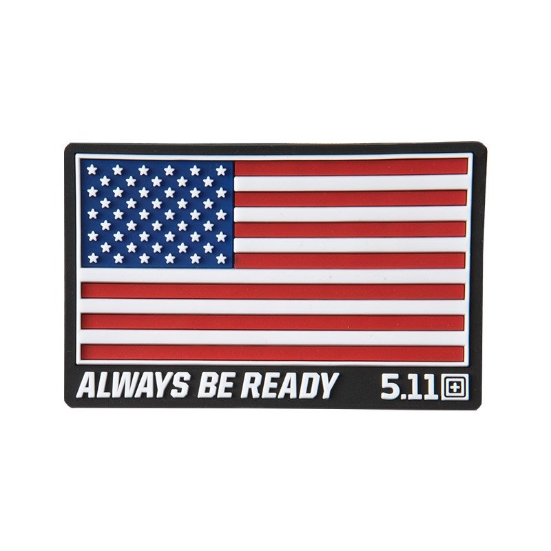 Écusson Freedom Fries 5.11 Tactical TPU dimensions 6,3 x 7,5 cm fixation auto-agrippante