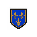 Écusson Légion de Gendarmerie Mobile en élastomère 8 x 6,5 cm auto-agrippant