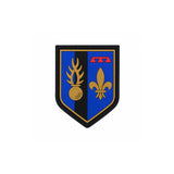 Écusson Légion de Gendarmerie Mobile en élastomère 8 x 6,5 cm auto-agrippant
