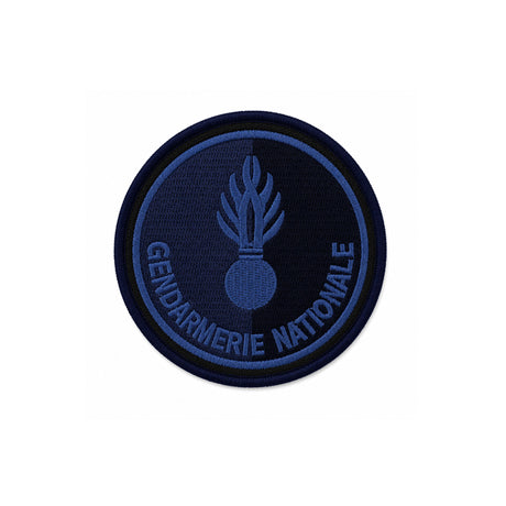 Écusson Patrol Equipement Gendarmerie Nationale rond 8 cm brodé ou élastomère