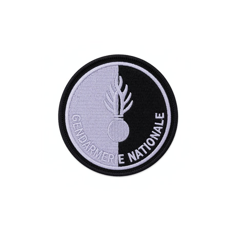 Écusson Patrol Equipement Gendarmerie Nationale rond 8 cm brodé ou élastomère
