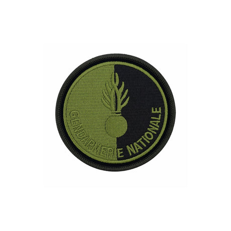 Écusson Patrol Equipement Gendarmerie Nationale rond 8 cm brodé ou élastomère