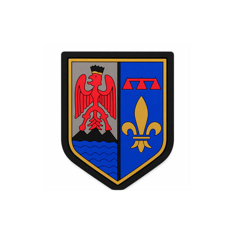 Écusson Patrol Equipement Gendarmerie Région en élastomère 8 x 6,5 cm auto-agrippant