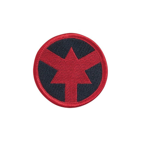 Écusson brodé ASP Arrow Certified Officer à coudre symbole triangulaire 5,7 cm
