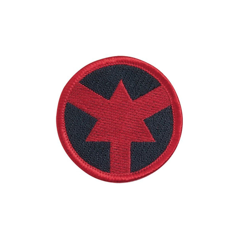 Écusson brodé ASP Arrow Certified Officer à coudre symbole triangulaire 5,7 cm