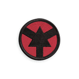 Écusson brodé ASP Strike Force Arrow à coudre symbole triangulaire 5,7 cm de diamètre
