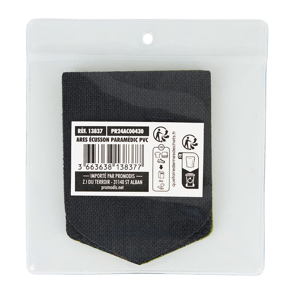 Écusson de fonction Medic Ares en PVC en relief résistant aux ultraviolets