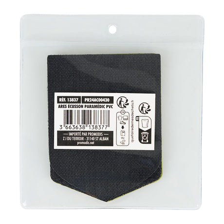 Écusson de fonction Medic Ares en PVC en relief résistant aux ultraviolets