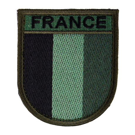 Écusson de manche brodé France Ares en basse visibilité pour opérations extérieures