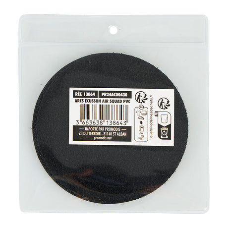 Écusson rond Ares Air Squad en PVC souple 8 cm à dos auto-agrippant