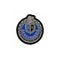 Écusson rond Patrol Equipement Brigade Motorisée Officier Police Judiciaire 8 cm