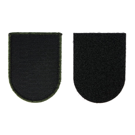 Écusson tissé Ares Né pour être soldat à dos auto-agrippant pour veste et sac
