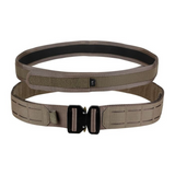 Ensemble ceinturon tactique Ares Duo Fast en nylon, sous-ceinturon 4 cm et ceinture 5 cm