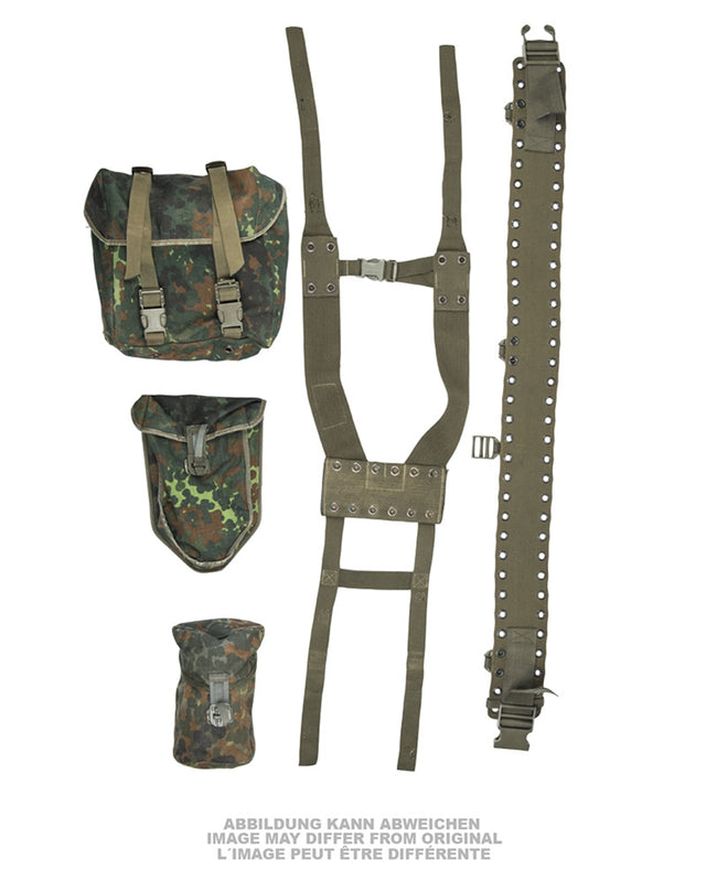 Ensemble de brêlage standard en cinq pièces de la Bundeswehr, occasion