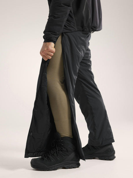 Pantalon chaud Arc'teryx LEAF Atom LT Pant Gen 2 isolant compressible à glissières complètes