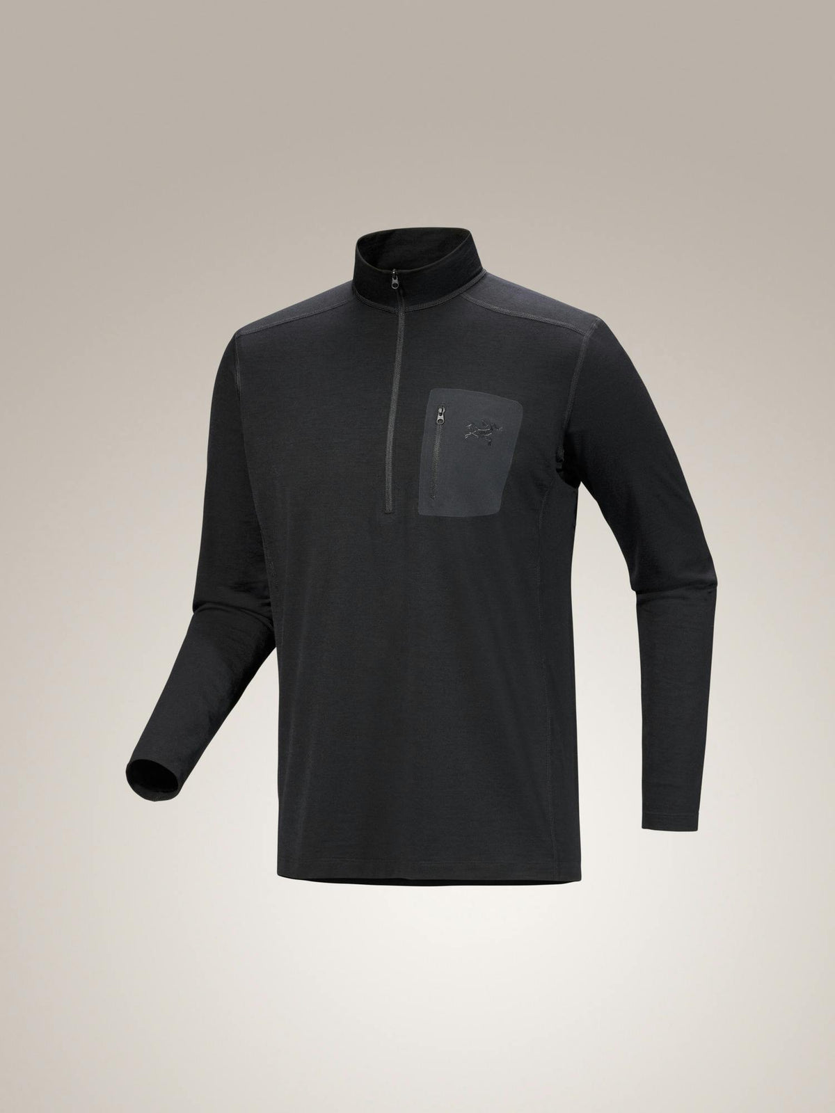 Maillot de corps Arc'teryx LEAF Cold WX Zip Neck AR première couche à quart de glissière
