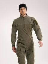 Chemise de combat Arc'teryx LEAF Assault Shirt AR Gen 2 à col profil bas à glissière
