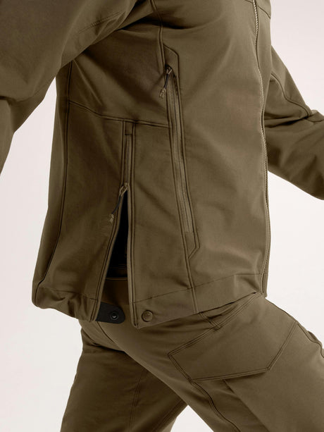 Veste softshell Arc'teryx LEAF Patrol Jacket AR respirante et protectrice à l'humidité