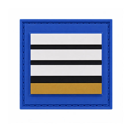 Fourreau de grade Patrol Equipement Police Municipale rubber 5 x 5 cm auto-agrippant