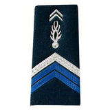 Fourreaux de grade Patrol Equipement gendarme adjoint plastifiés 11 x 5 cm paire