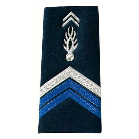 Fourreaux de grade Patrol Equipement gendarme adjoint plastifiés 11 x 5 cm paire