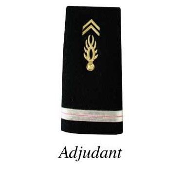 Fourreaux de grade Patrol Equipement gendarmerie mobile plastifiés 11 x 5 cm