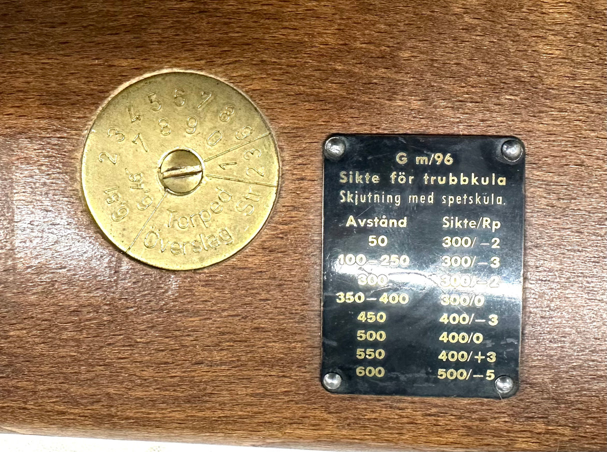 Fusil Mauser CG 1896 cal. 6.5x55 | cat. D2-e - 215260