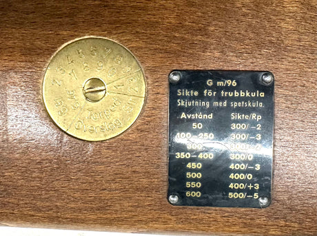 Fusil Mauser CG 1896 cal. 6.5x55 | cat. D2-e - 215260