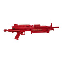Fusil d'entraînement ASP Red Gun M249 Minimi Para inerte 81 cm rails amovibles