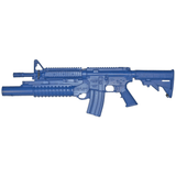 Fusil d'entraînement Blueguns AR15 Flat Top Closed Stock / Rail / M203