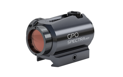 GPO Spectra RED DOT 1x20 103 g pour l'acquisition rapide à courte et moyenne distance