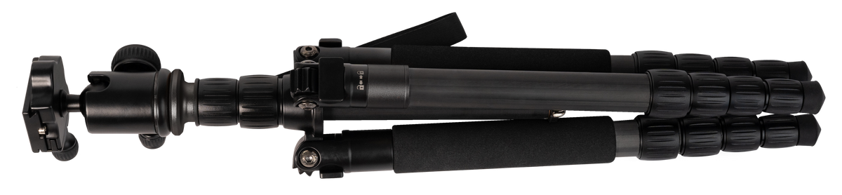 GPO Trépied carbone et tête sphérique 1,2 kg pour l'observation stabilisée en poste fixe